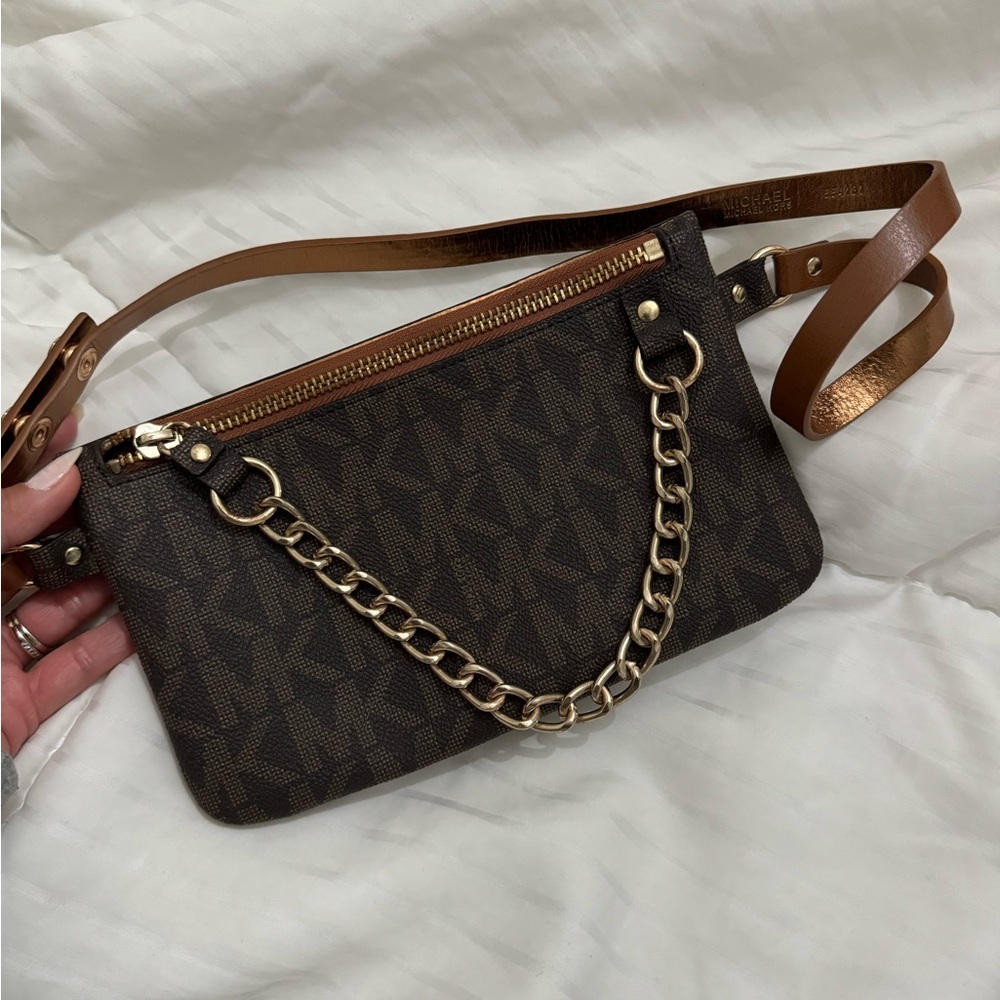 Michael Kors belt fanny pack